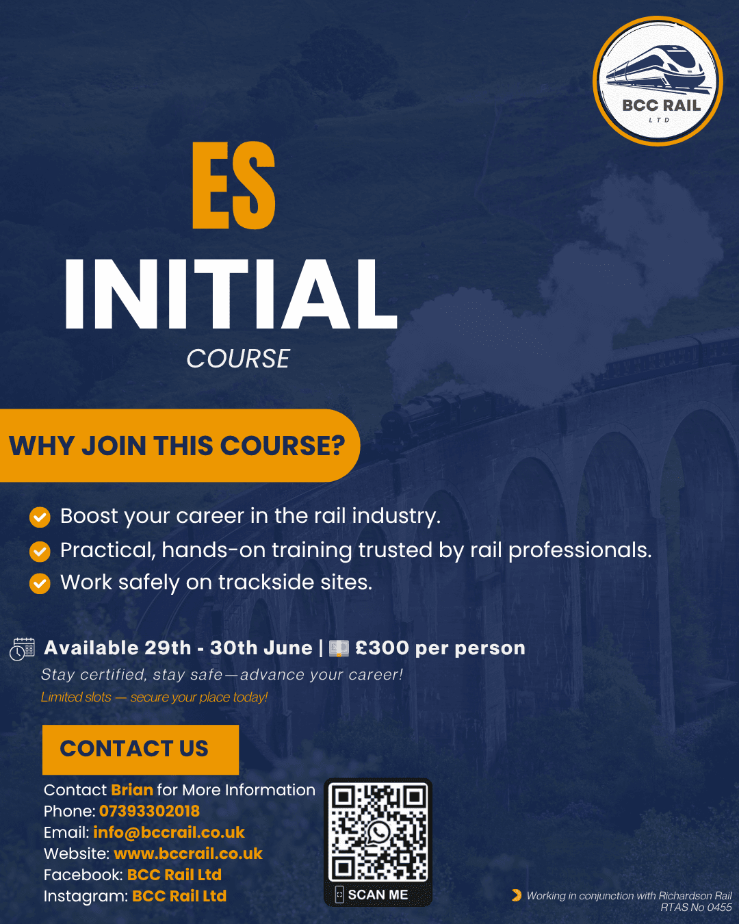 29-30 ES Initial course poster