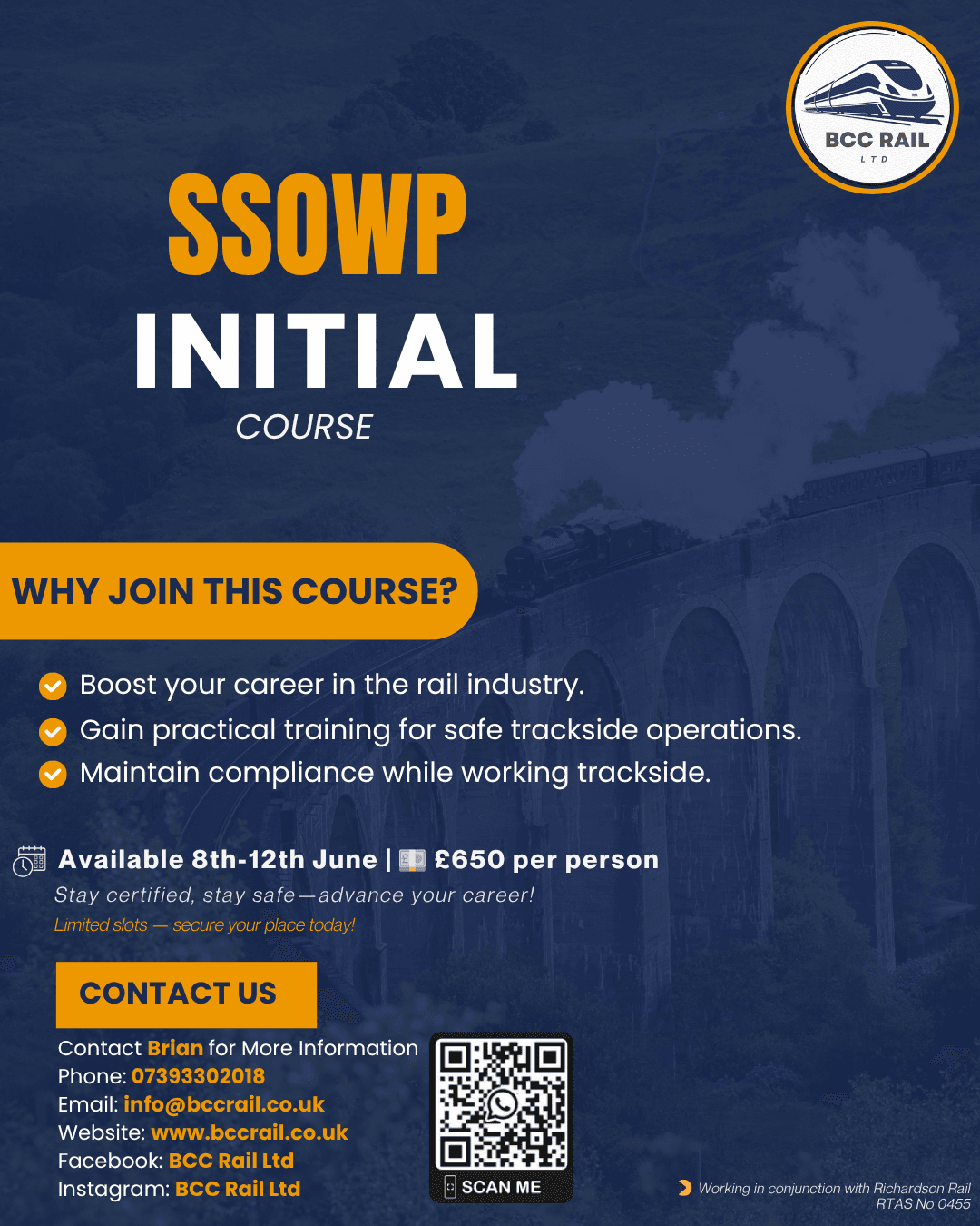 8-12 SSOWP Initial course poster