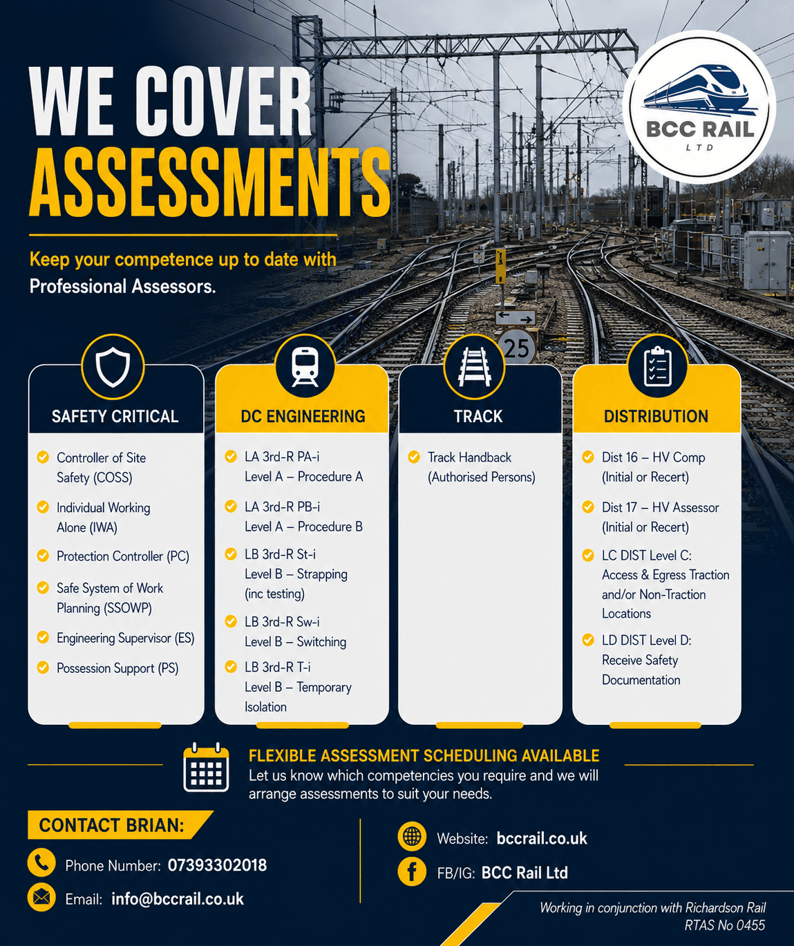 Assessments course poster