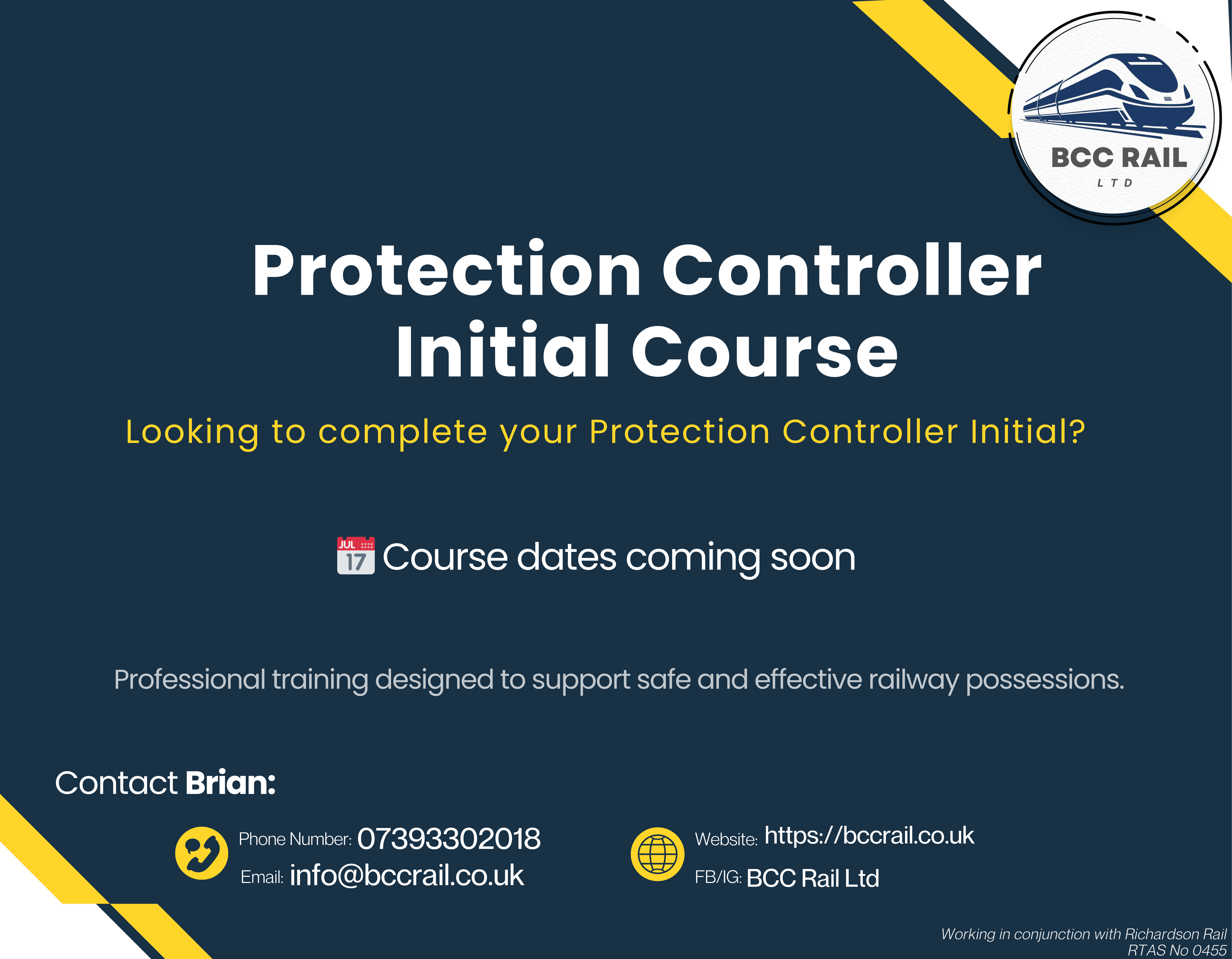 Protection Controller Initial Course course poster