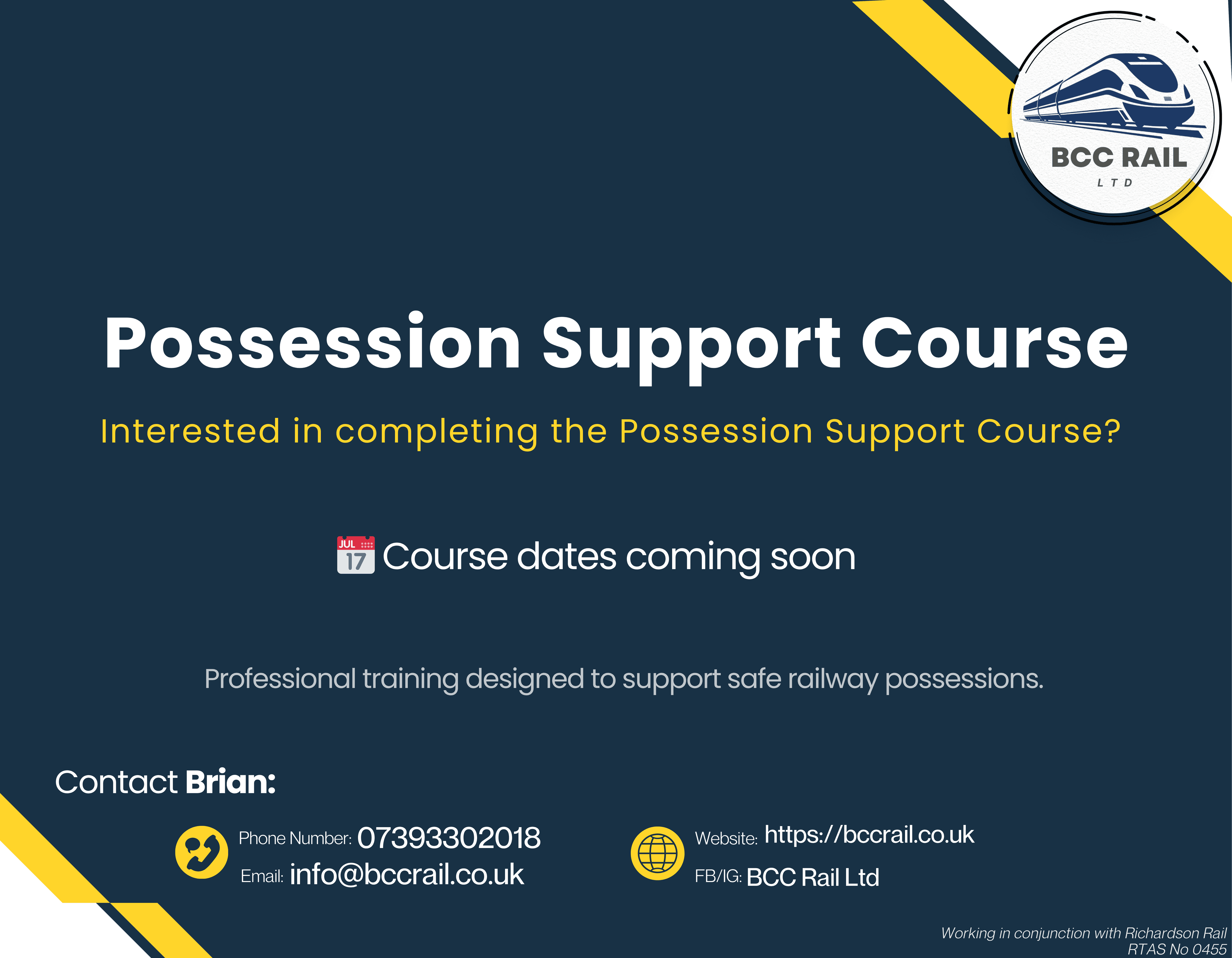 Possession course poster